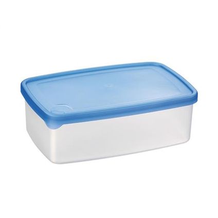Club Cuisine boîte à provisions 3,8L transparent bleu