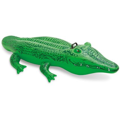 Crocodile gonflable Intex 168x86cm