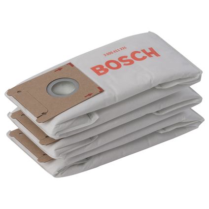 Bosch Professional stofzuigerzak papier – 3 stuks
