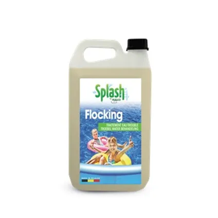 Splash vlokmiddel voor troebel water Flocking 5L 2
