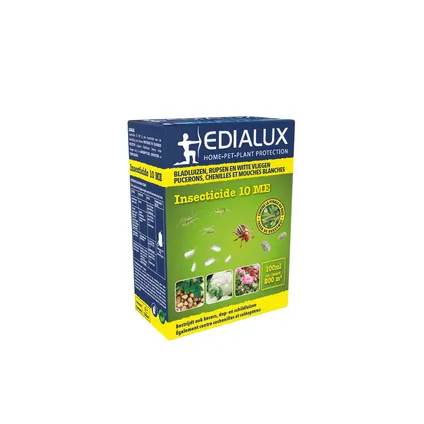 Insecticide 10 ME pucerons,chenilles & mouches blanches Edialux 200m² 100ml