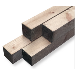 Praxis Tuinpaal geïmpregneerd naaldhout 5x5x210 cm aanbieding
