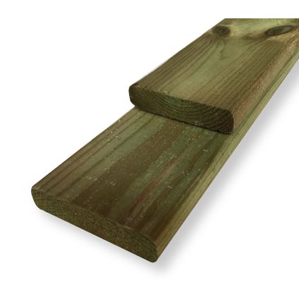 Schuttingplank grenen geïmpregneerd hout 1,6x9x180cm