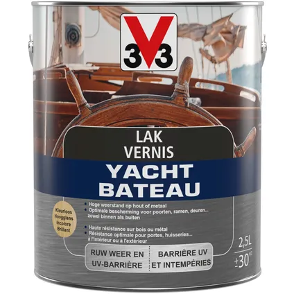 Vernis Bateau V33 incolore brillant 2,5L 3