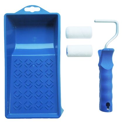 Kit laque mini rouleau pour peinture à l’eau Baseline eau mini rouleau 5cm