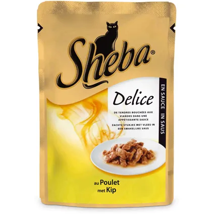 Sheba Delice pouch kip 85 gram