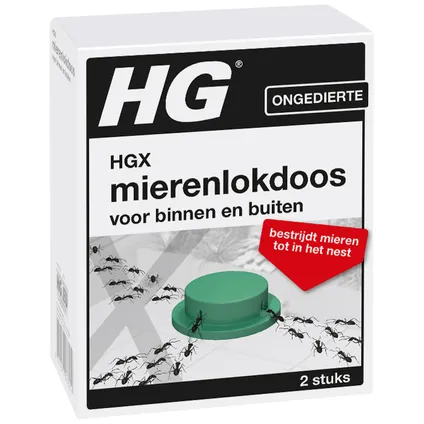 HG X mierenlokdoos binnen/buiten 2 stuks