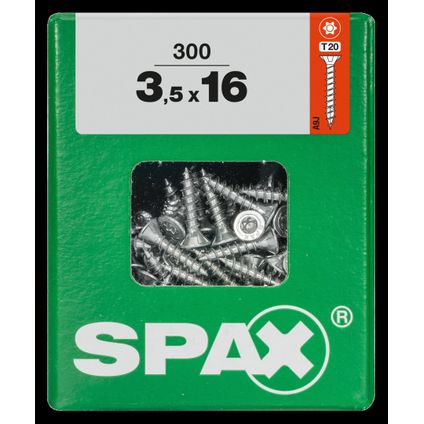 Spax universele schroef Torx 3,5x16mm 300 stk