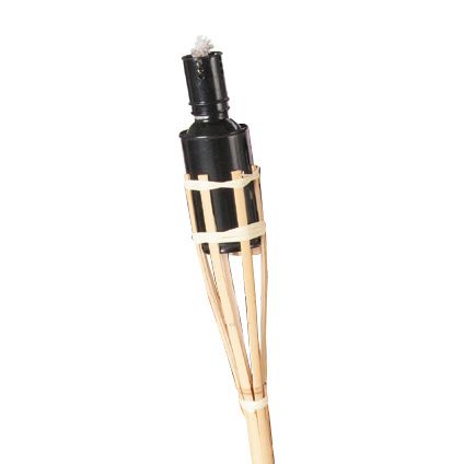 Bamboe fakkel zwart 60cm
