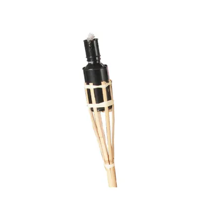 Esschert Design Tuinfakkel - bamboe - navulbaar - 90 cm 2