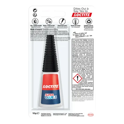 Colle liquide Loctite Super-Glue3 Precision Max 10gr 3