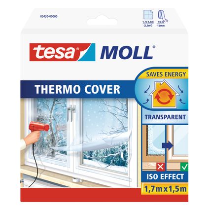 Tesa Isolatiefolie Thermo Cover - Kunststof - 150x170cm - 2,5m²