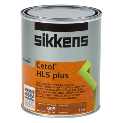 Lasure Sikkens 'Cetol HLS plus' mat chêne foncé 1L