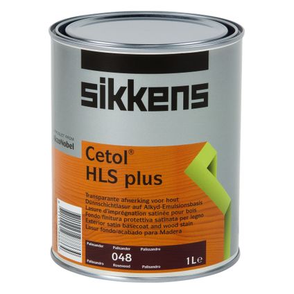 Lasure Sikkens 'Cetol HLS plus' mat palissandre 1L