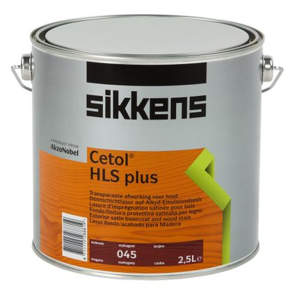 Sikkens 'Cetol HLS plus' beits satijn mahonie 2,5L