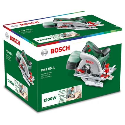 Bosch cirkelzaag PKS 55 A 1200W 13