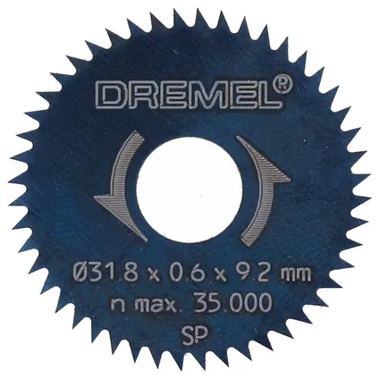 Lame à refendre/tronçonner Dremel 546JB 31,8 mm - 2 pièces