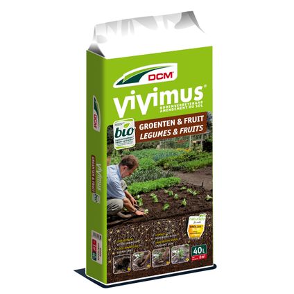 Amendement du sol légumes & fruits DCM Vivimus 40L