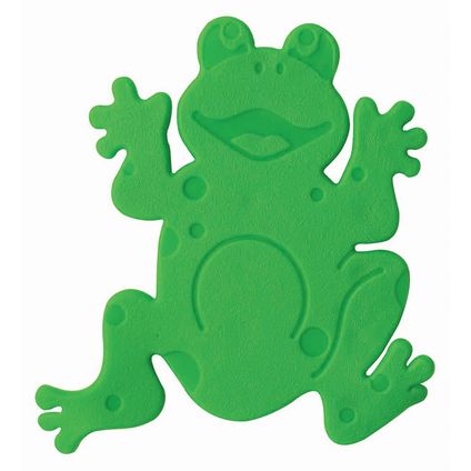 MSV mini antislipmatten Frogtime groen 6stuks
