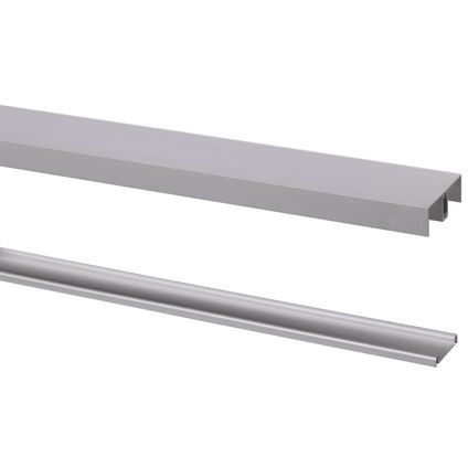 StoreMax Basic schuifdeur rail aluminium 180 cm type R-20