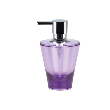 Distributeur de savon Spirella 'Max' violet