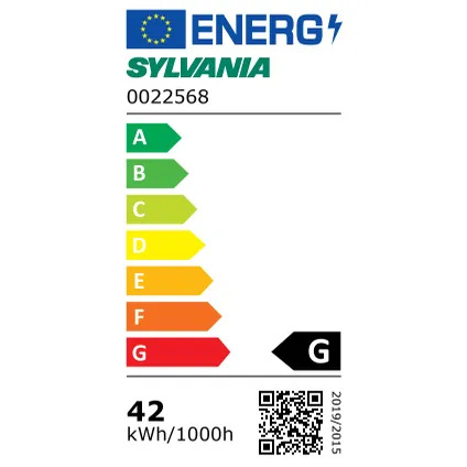 Ampoule halogène Sylvania eco G9 28W 2