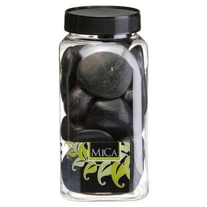 MiCa stenen zwart 1kg