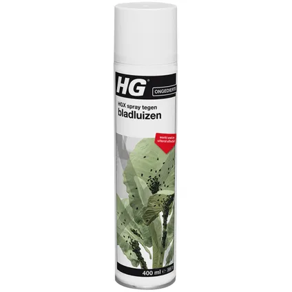 HG spray tegen bladluizen HGX 400ml spuitbus 2