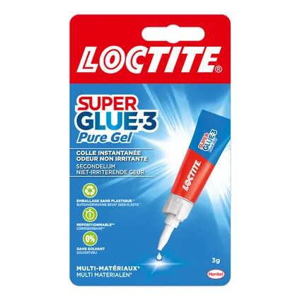 Colle instantanée Loctite Super Glue-3 Pure Gel 3gr 2