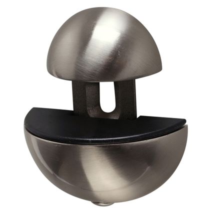 Support pour étagère Duraline Clip Ball Mini nickel brossé