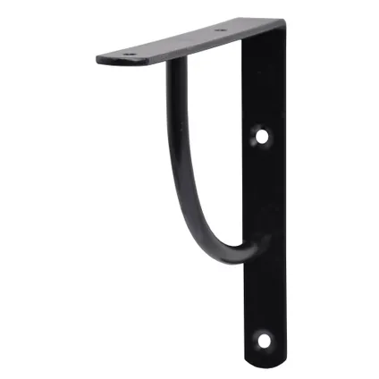 Support pour étagère Duraline Mini Swing noir 14,5x14,5cm