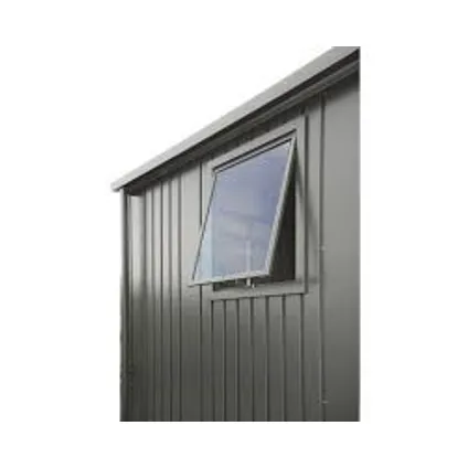 Fenêtre Biohort pour abri de jardin Europa gris foncé 50x60cm 2