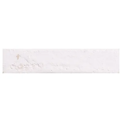 Schaaflat grenen gegrond wit 9,5x45mm 270cm 5