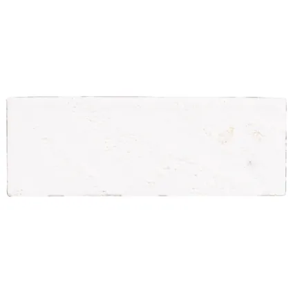 Schaaflat grenen gegrond wit 16x45mm 270cm 5