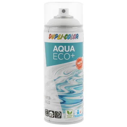 Dupli-Color spuitbus Aqua Eco+ zuiver wit mat RAL9010 350ml
