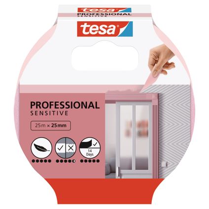 Ruban de masquage Tesa "Precision Sensitive" 25mx25mm