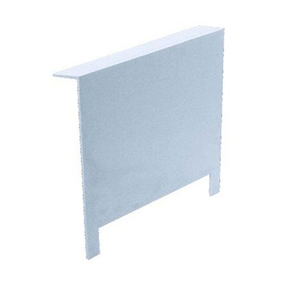 Plaque siphon Martens 'Ecoline' gris clair 40 x 40 cm