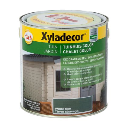 Xyladecor beits Chalet Color wilde tijm mat 2,5L