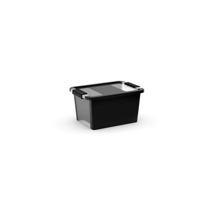Sencys Bi-box opbergbox S zwart 11L