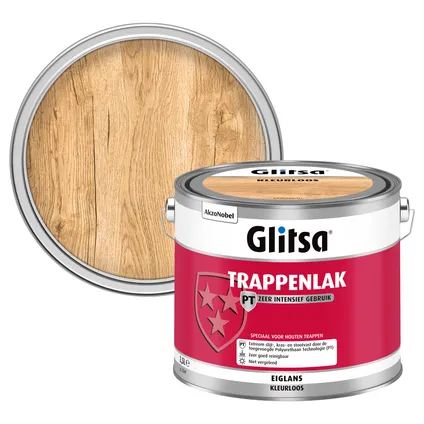 Glitsa acryl trappenlak zijdeglans transparant 2,5L