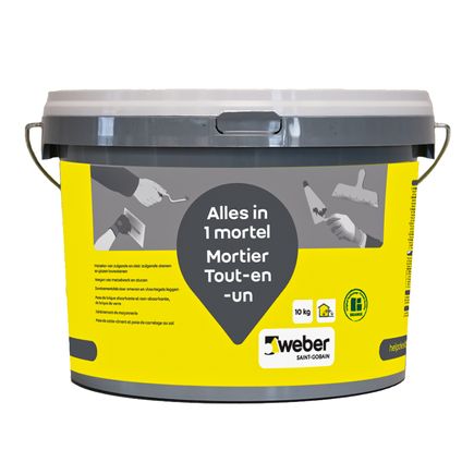 Weber Beamix alles-in-één-mortel 10kg