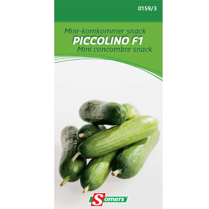 Sachet graines mini concombre snack Somers 'Picolino F1'