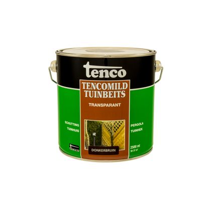Tenco Tencomild tuinbeits transparant donkerbruin 2,5L