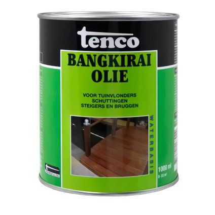 Tenco bangkirai olie naturel 1L
