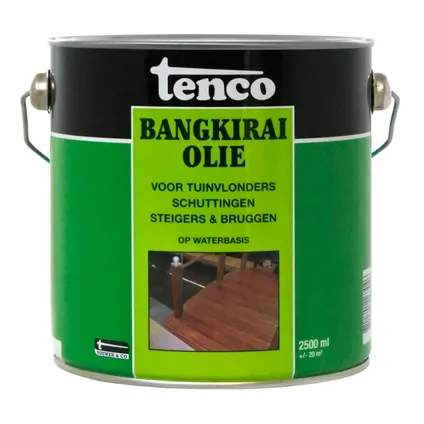 Tenco bangkirai olie naturel 2,5L