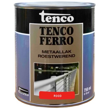 Tenco Ferro metaallak rood 750ml