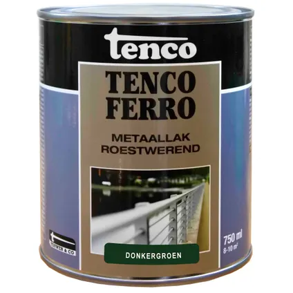 Tenco Ferro metaallak donkergroen 750ml