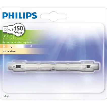 Ampoule halogène crayon Philips 120W R7S 4