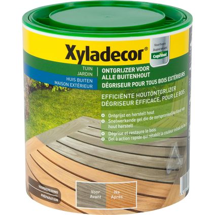 Xyladecor ontgrijzer voor buitenhout kleurloos 1L