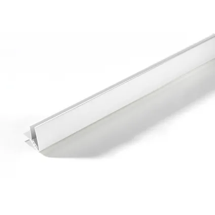 Profil d'angle interne et externe de Grosfillex en PVC blanc 260cm